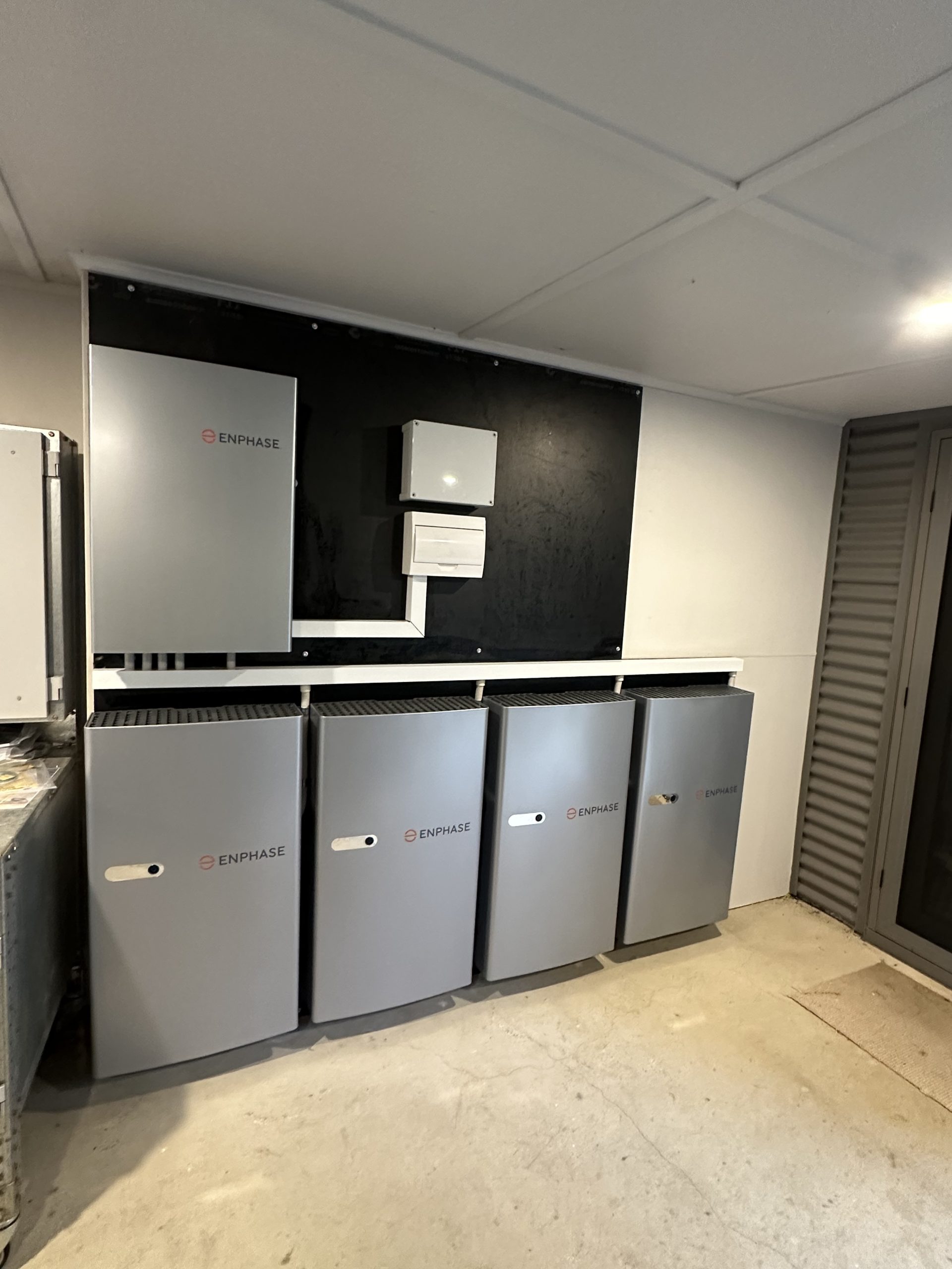 40kWh Enphase battery installation