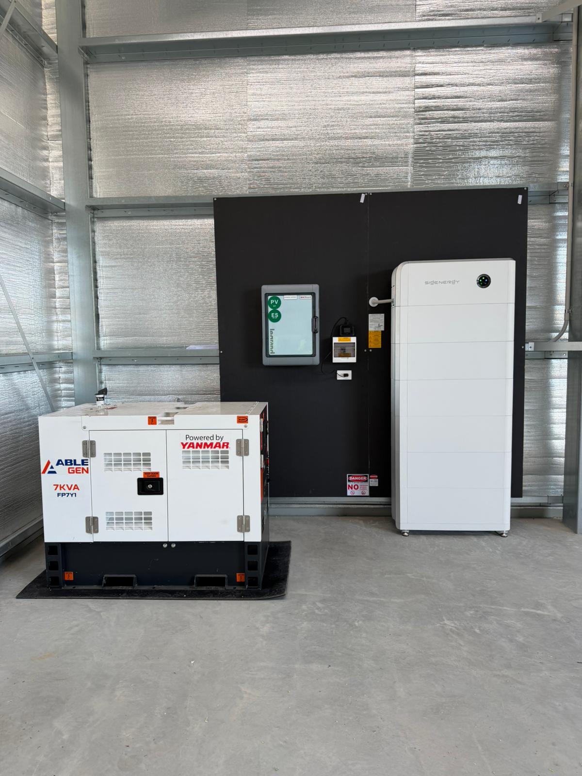 40kWh Enphase battery installation